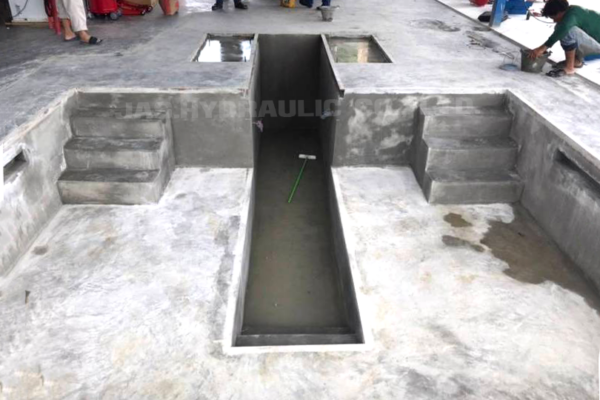 2.ลิฟท์สะพานตั้งศูนย์ (แบบสั้น) พื้น