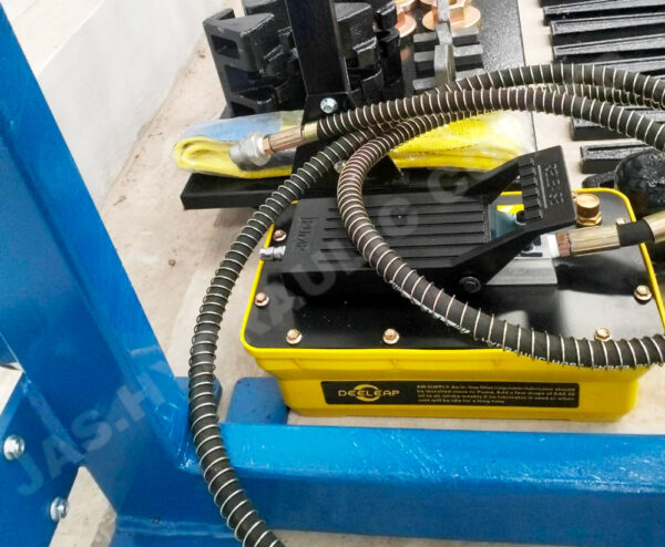 แท่นดึงตัวถังรถยนต์ แบบฝังพื้น<br />รุ่น YD-718 - Image 4