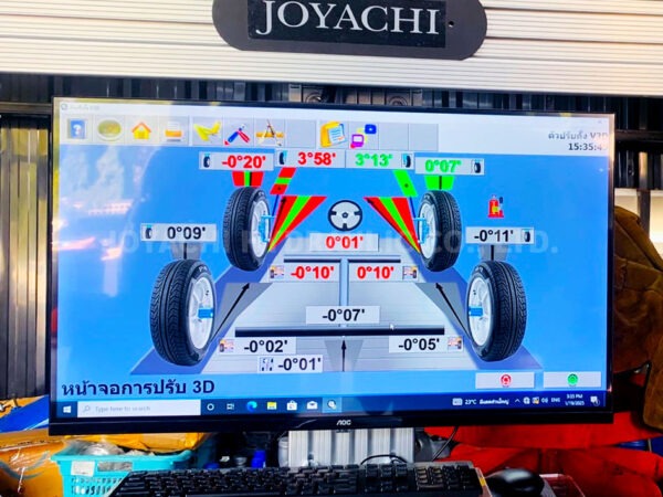 เครื่องตั้งศูนย์รถยนต์<br />รุ่น 3D-111 - Image 8