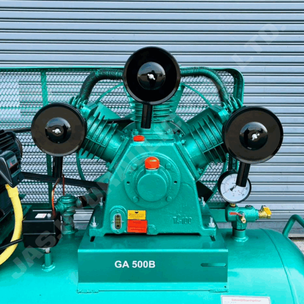 ปั๊มลม 500 ลิตร<br />มอเตอร์ Mitsubishi<br />รุ่น GA-50010(HQ) - Image 2