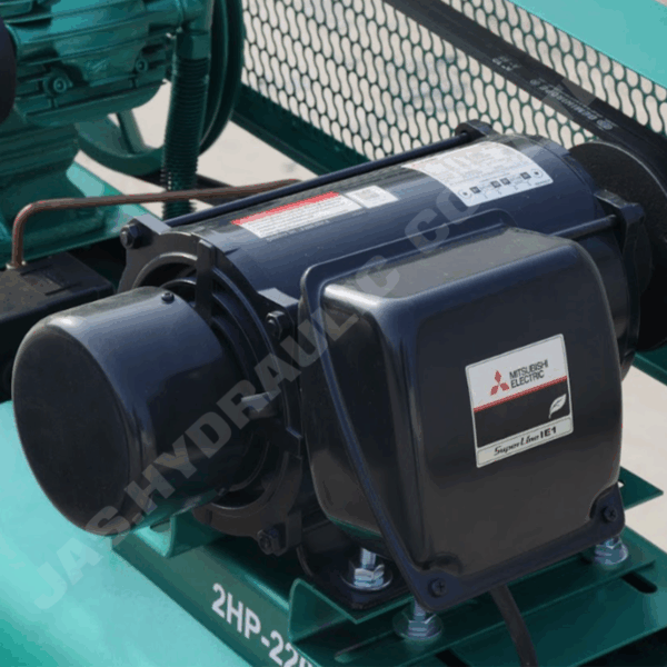 ปั๊มลม 180 ลิตร<br />มอเตอร์ Mitsubishi<br />รุ่น GA-180A - Image 3