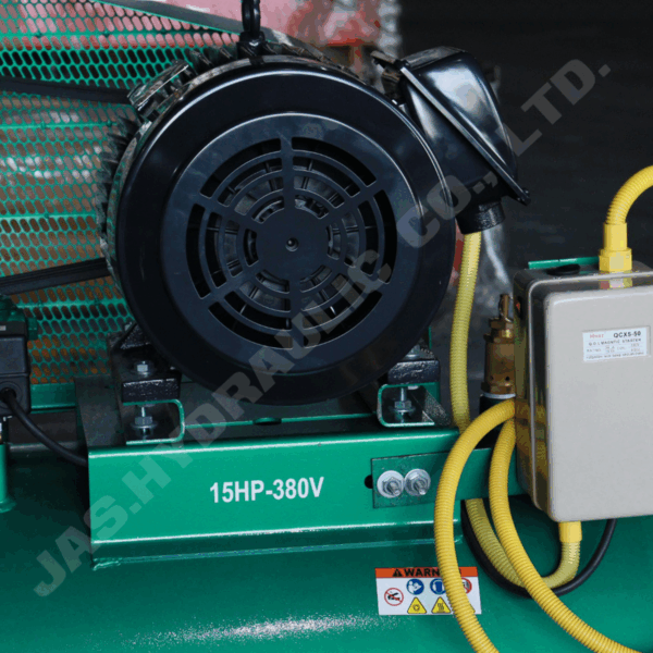 ปั๊มลม 500 ลิตร<br />มอเตอร์ Mitsubishi<br />รุ่น GA-500152(HQ) - Image 3