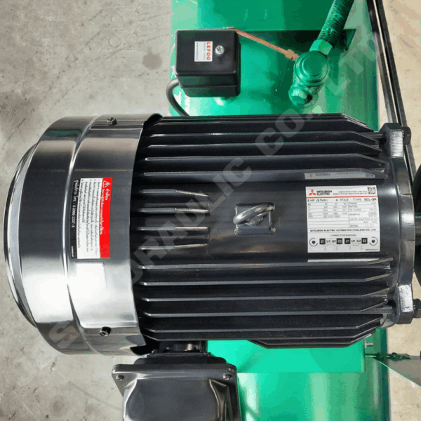 ปั๊มลม 350 ลิตร<br />มอเตอร์ Mitsubishi<br />รุ่น GA-350A - Image 3