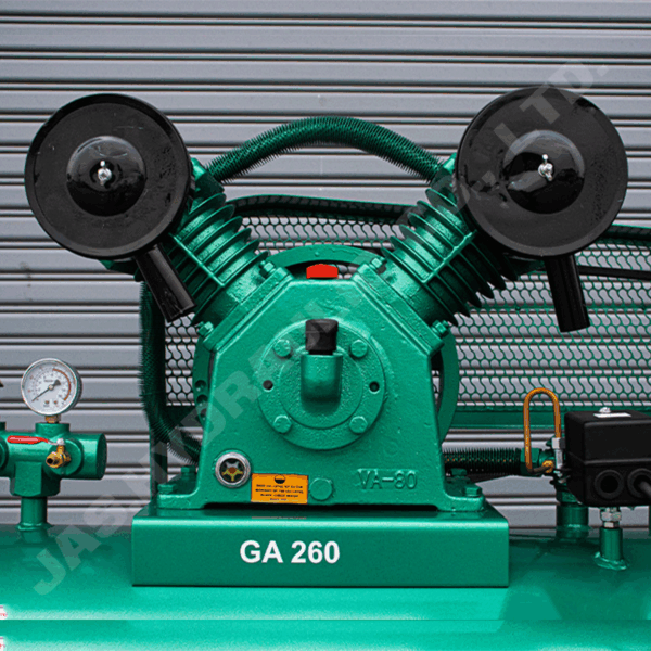 ปั๊มลม 260 ลิตร<br />มอเตอร์ Mitsubishi<br />รุ่น GA-260B - Image 2